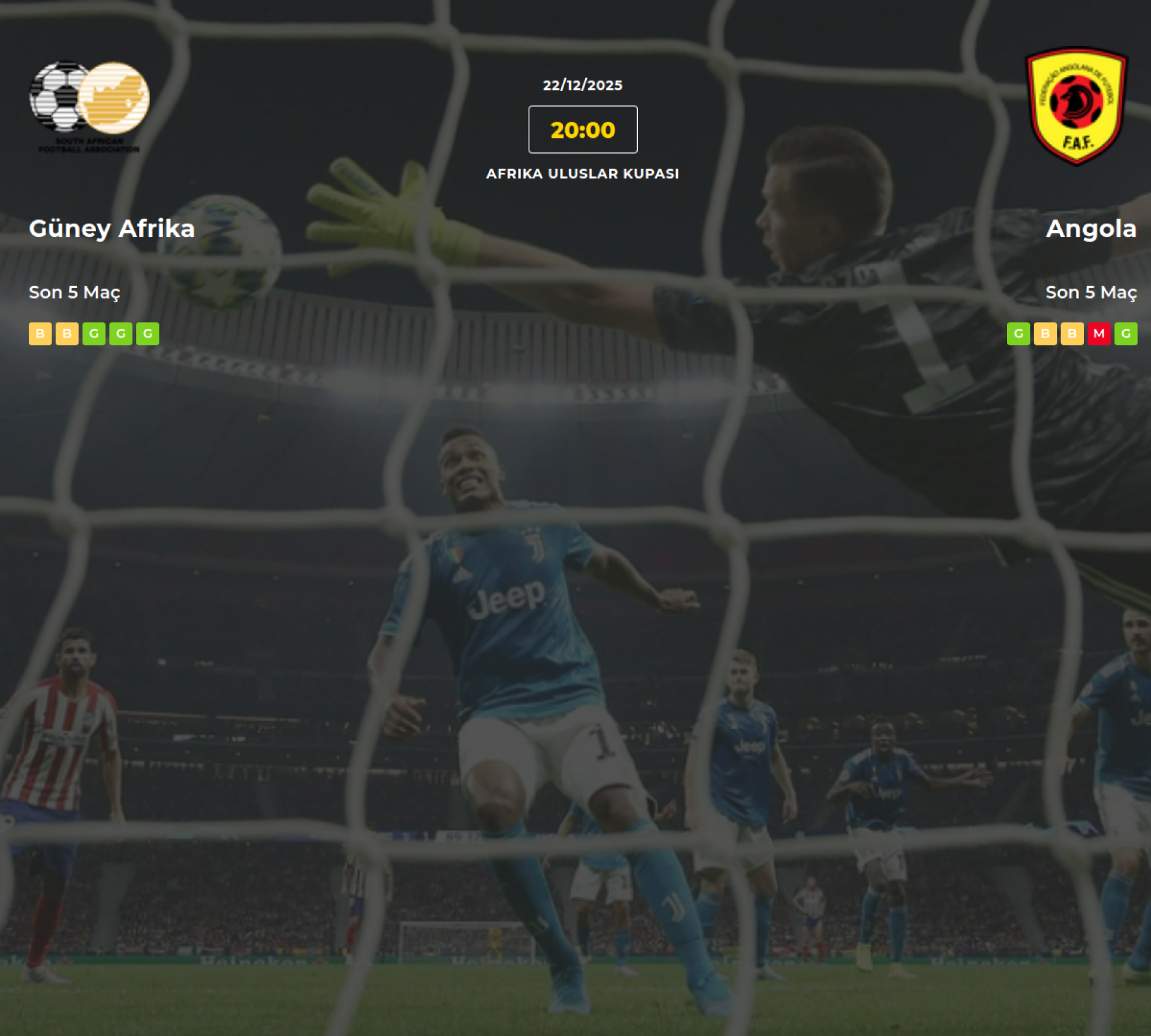 Güney Afrika Angola İddaa Maç Tahmini 22 Aralık 2025