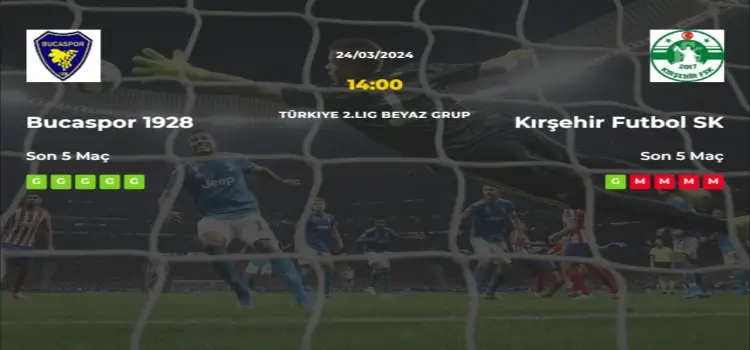 Bucaspor Kırşehir İddaa Maç Tahmini 24 Mart 2024