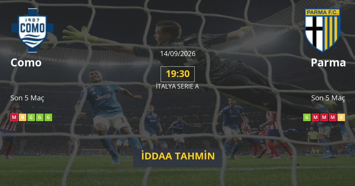 Como Parma İddaa Maç Tahmini 14 Eylül 2026