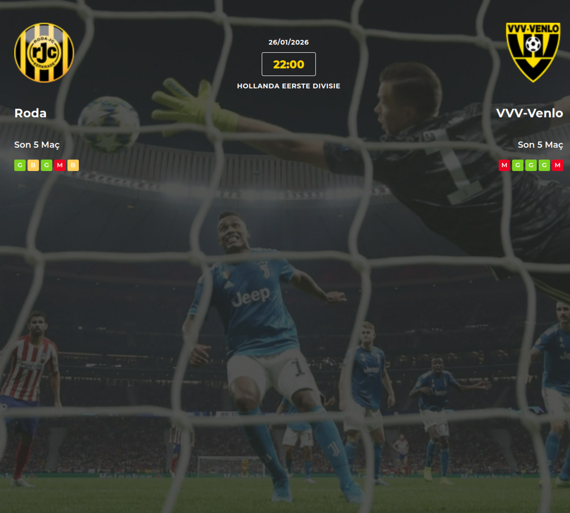 Roda VVV-Venlo İddaa Maç Tahmini 26 Ocak 2026