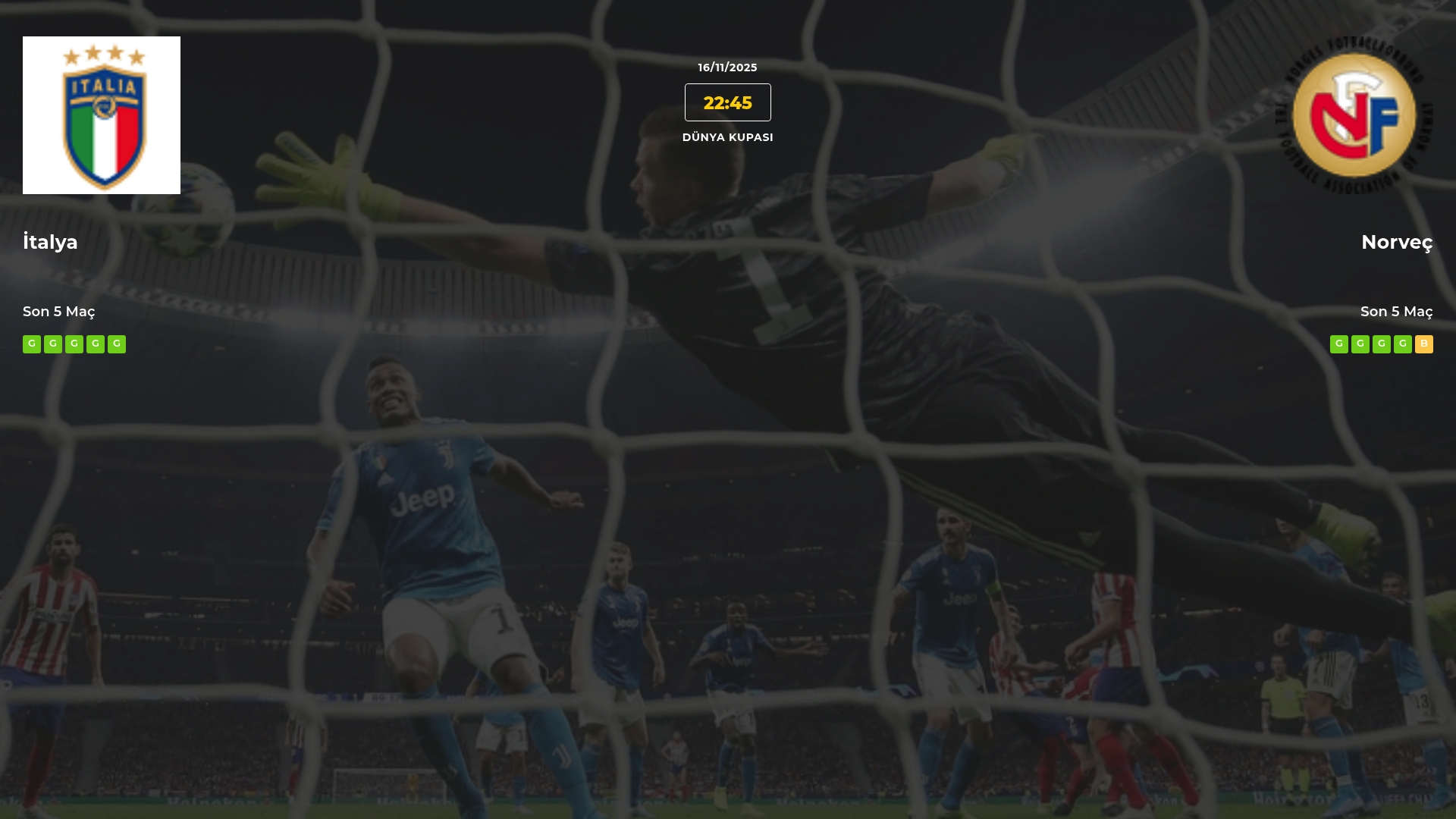 İtalya Norveç İddaa Maç Tahmini 16 Kasım 2025