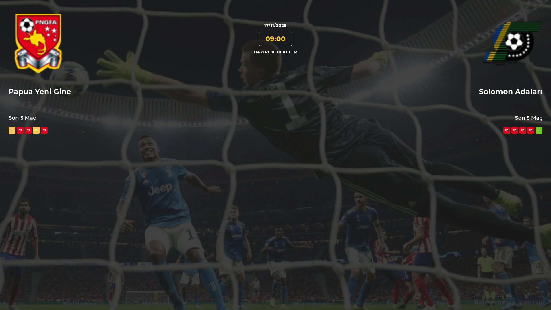 Papua Yeni Gine Solomon Adaları İddaa Maç Tahmini 17 Kasım 2025