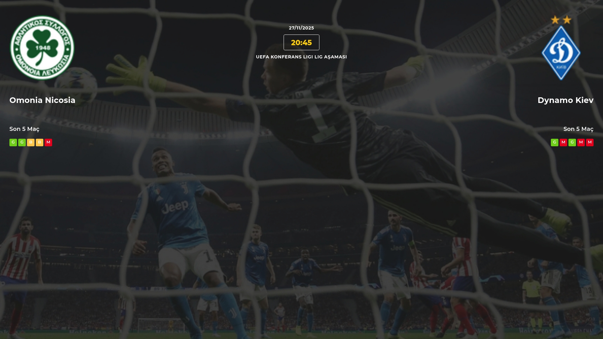 Omonia Nicosia Dynamo Kiev İddaa Maç Tahmini 27 Kasım 2025