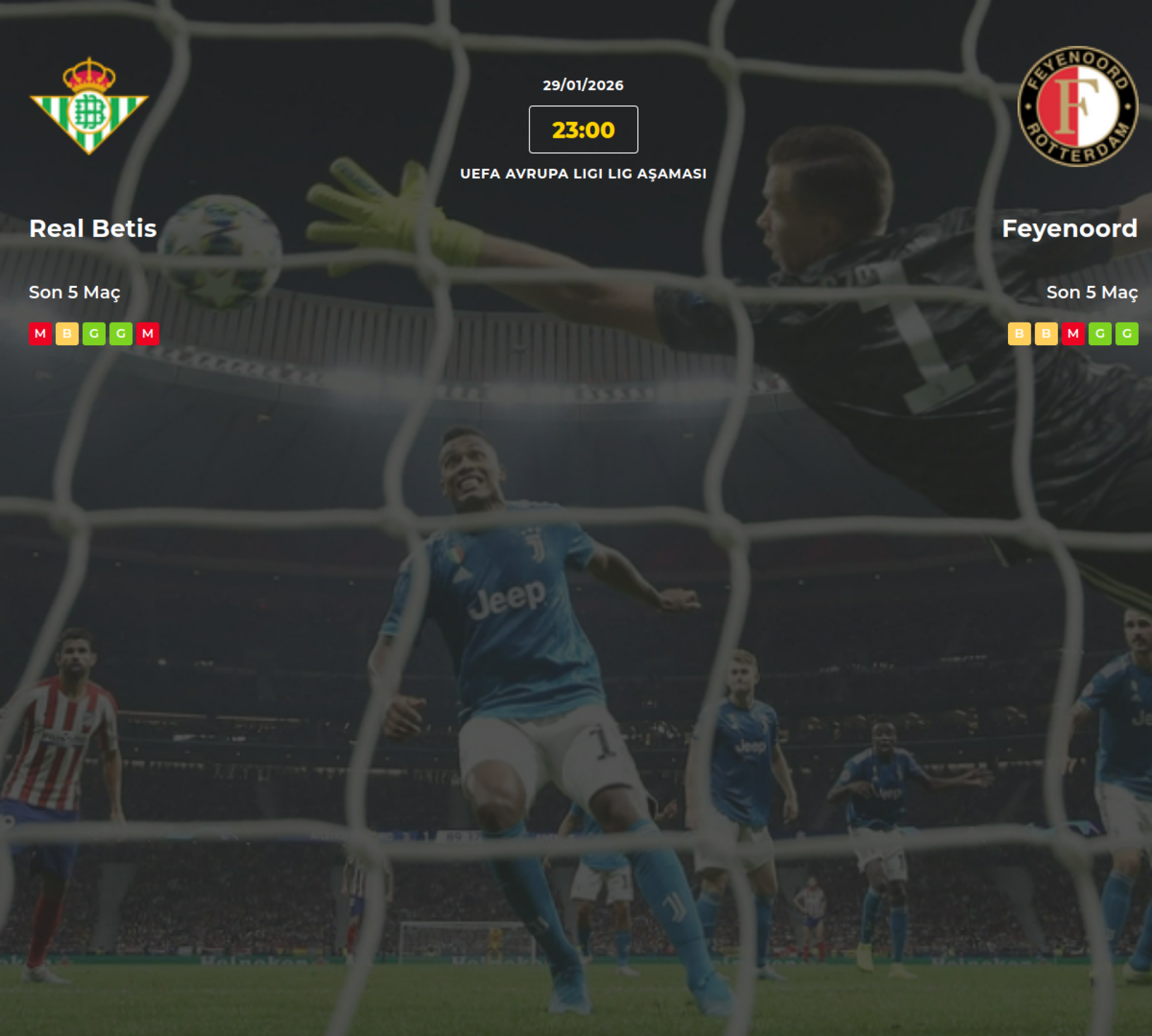 Real Betis Feyenoord İddaa Maç Tahmini 29 Ocak 2026