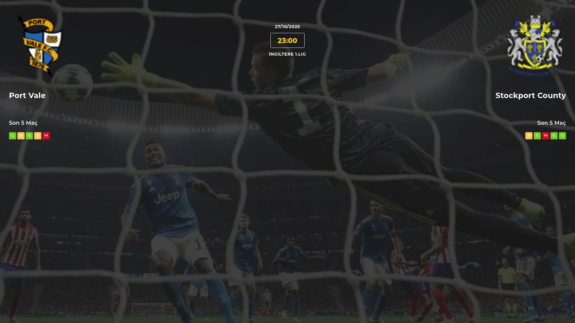 Port Vale Stockport County İddaa Maç Tahmini 27 Ekim 2025