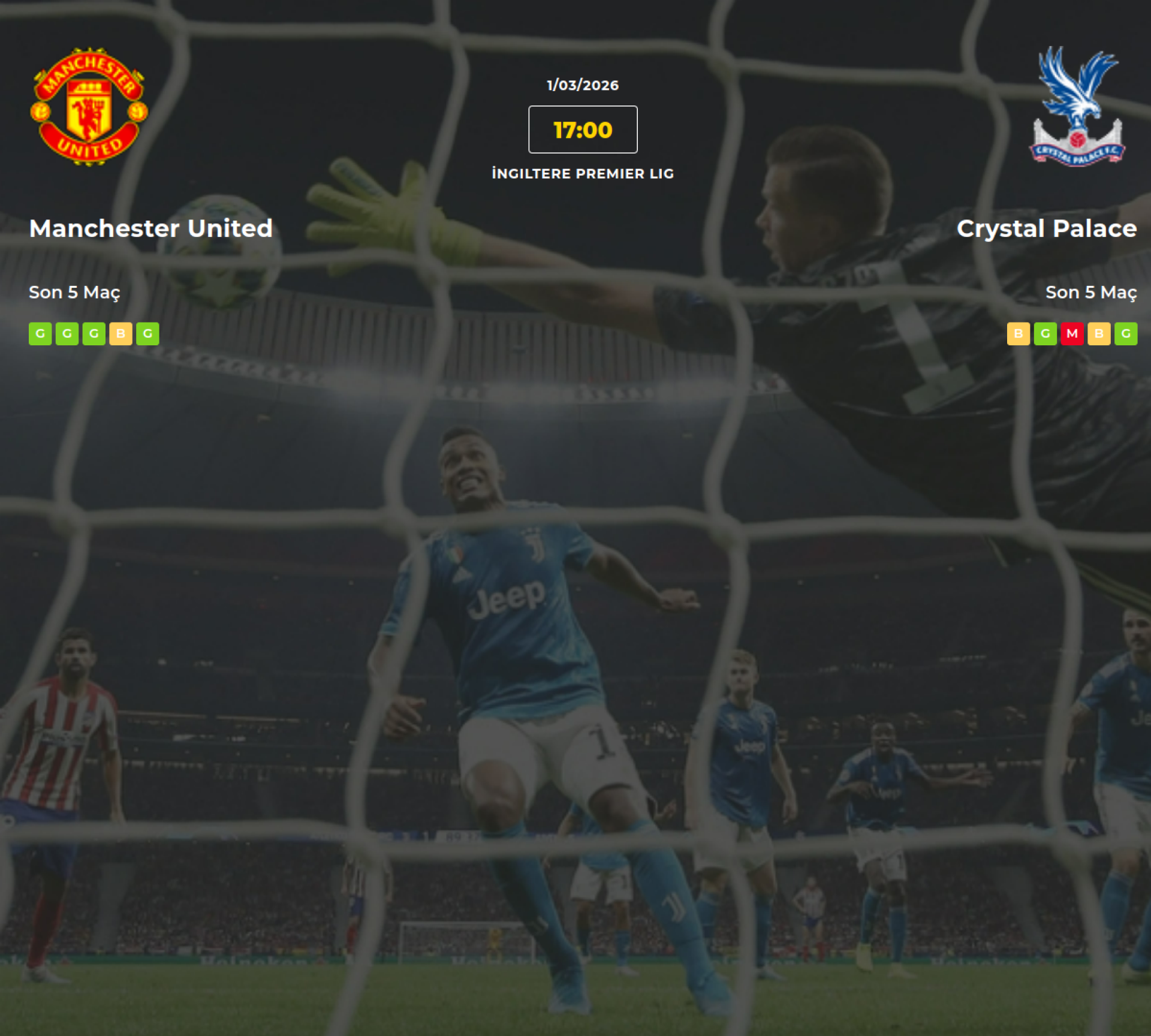 Manchester United Crystal Palace İddaa Maç Tahmini 01 Mart 2026