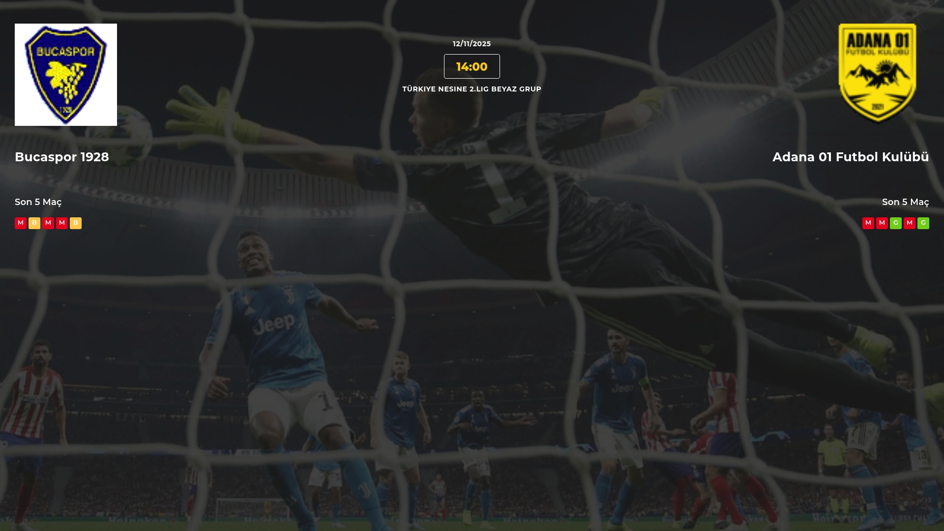 Bucaspor 1928  Adana 01 Futbol Kulübü İddaa Maç Tahmini 12 Kasım 2025