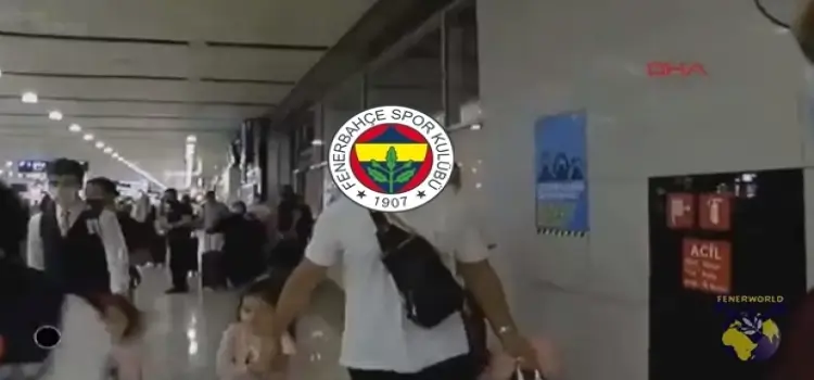 Fenerbahçe için İistanbul'a geldi