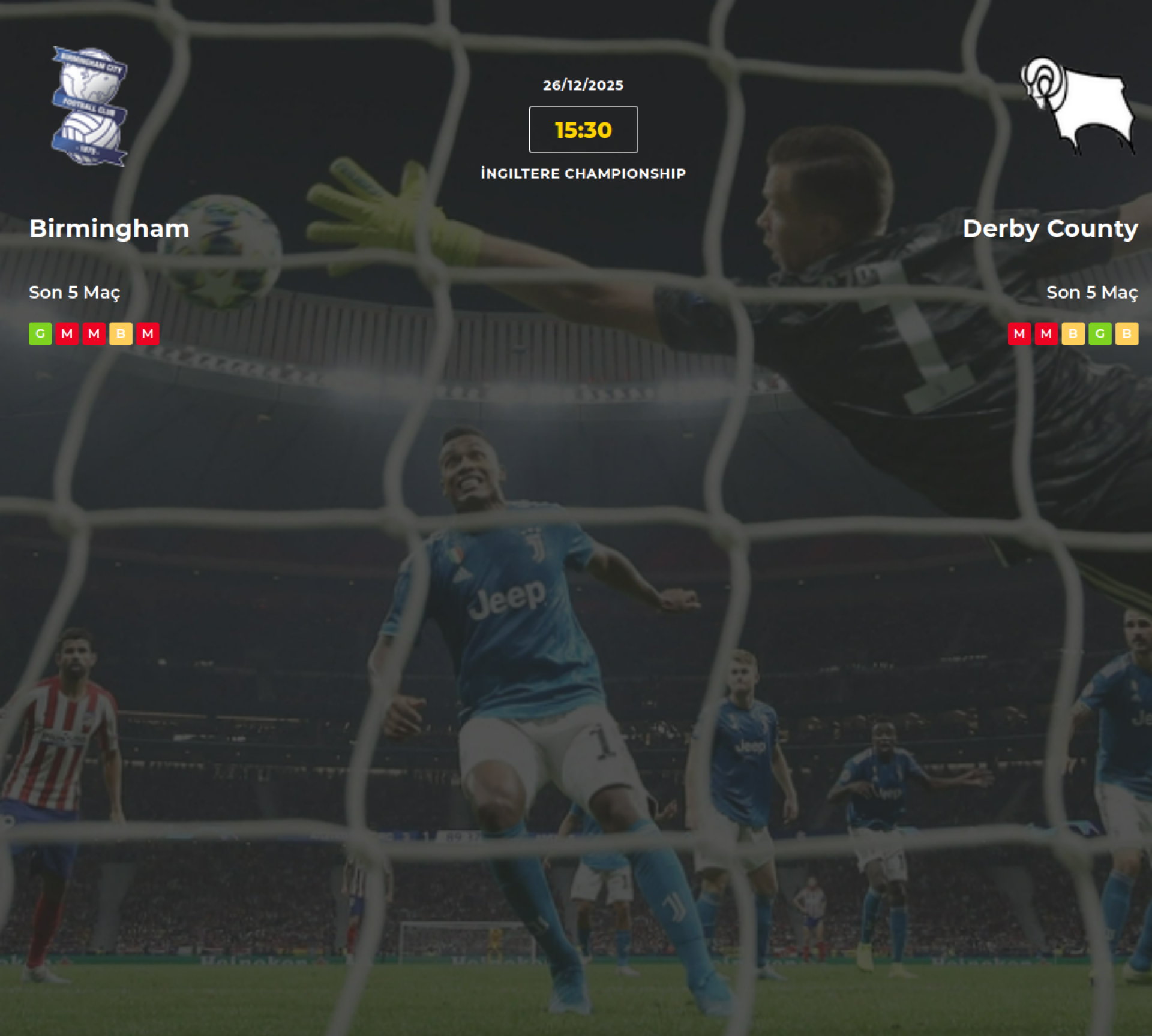 Birmingham Derby County İddaa Maç Tahmini 26 Aralık 2025