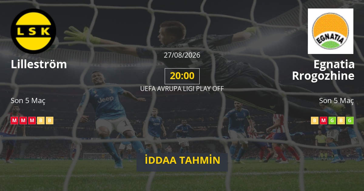 Lilleström Egnatia Rrogozhine İddaa Maç Tahmini 27 Ağustos 2026