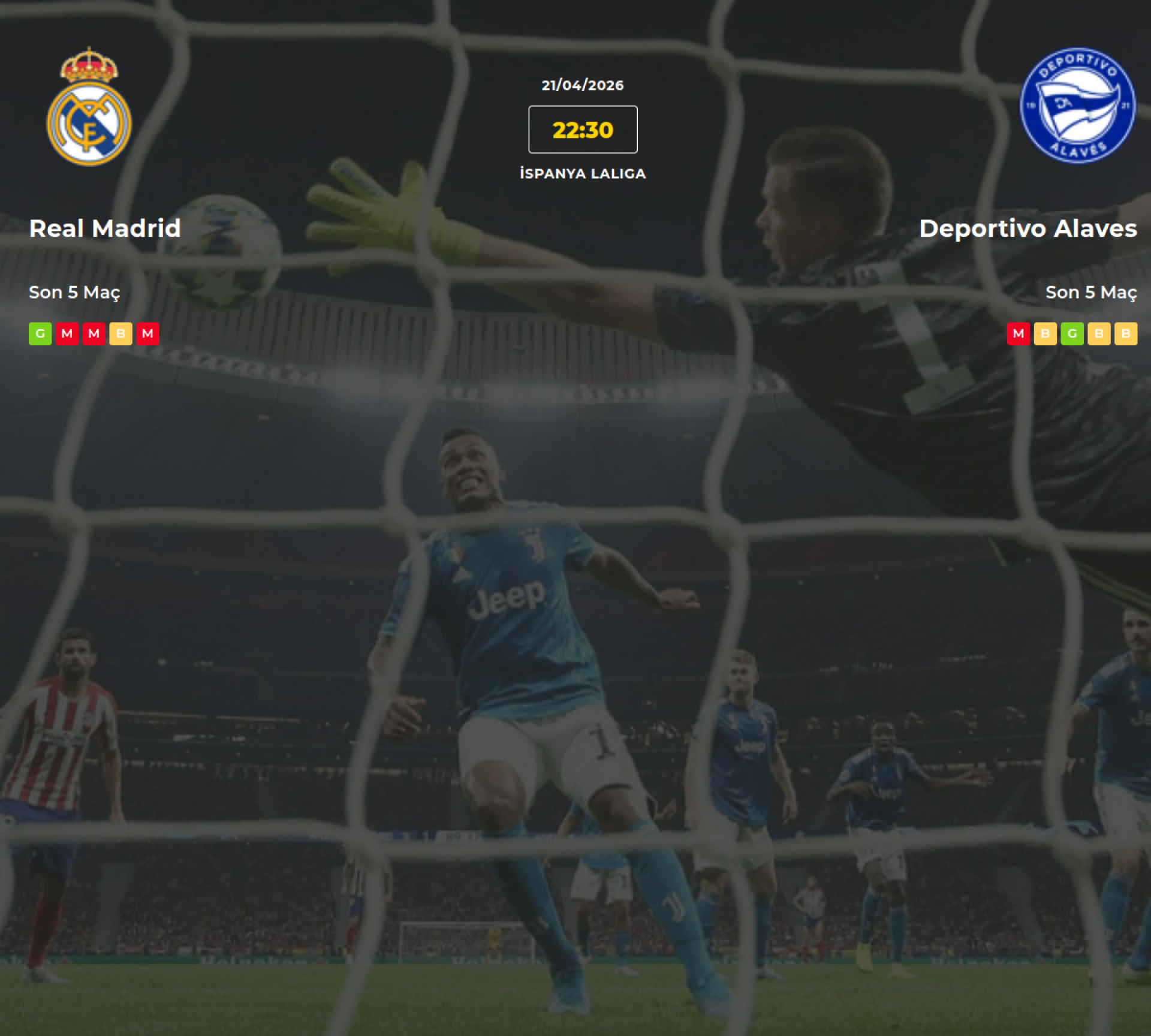 Real Madrid Deportivo Alaves İddaa Maç Tahmini 21 Nisan 2026