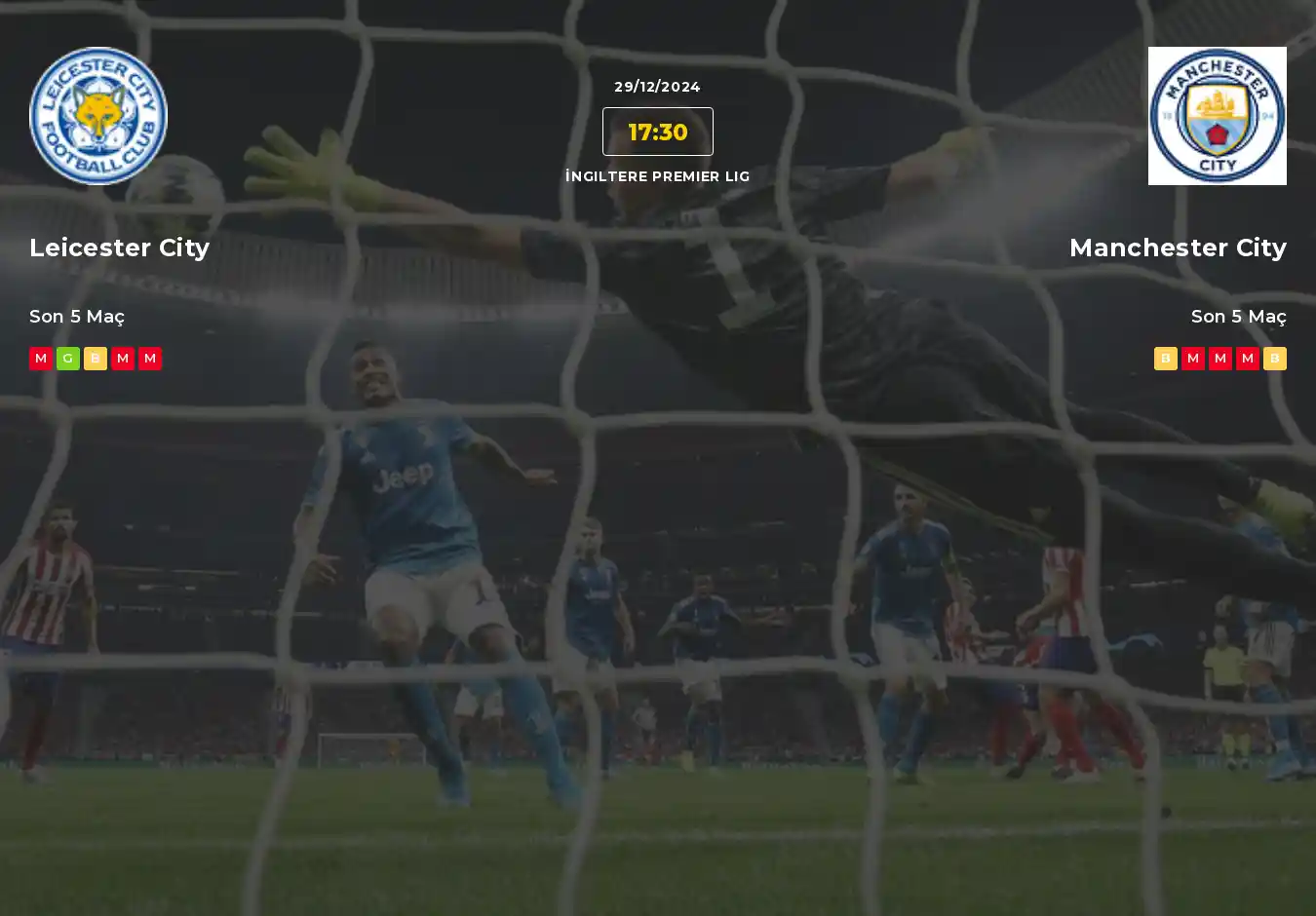 Leicester City Manchester City İddaa Maç Tahmini 29 Aralık 2024