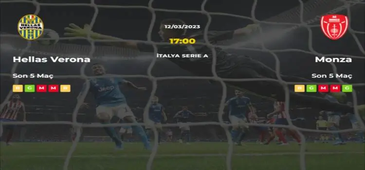 Hellas Verona Monza İddaa Maç Tahmini 12 Mart 2023