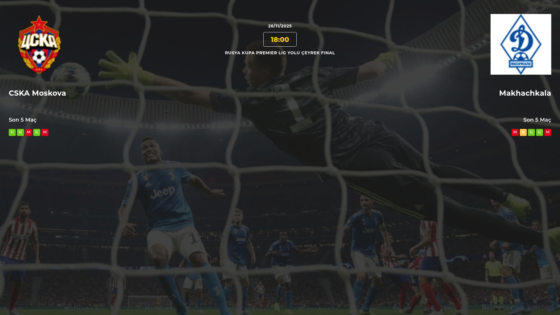 CSKA Moskova Makhachkala İddaa Maç Tahmini 26 Kasım 2025