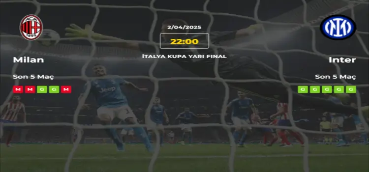 Milan Inter İddaa Maç Tahmini 2 Nisan 2025