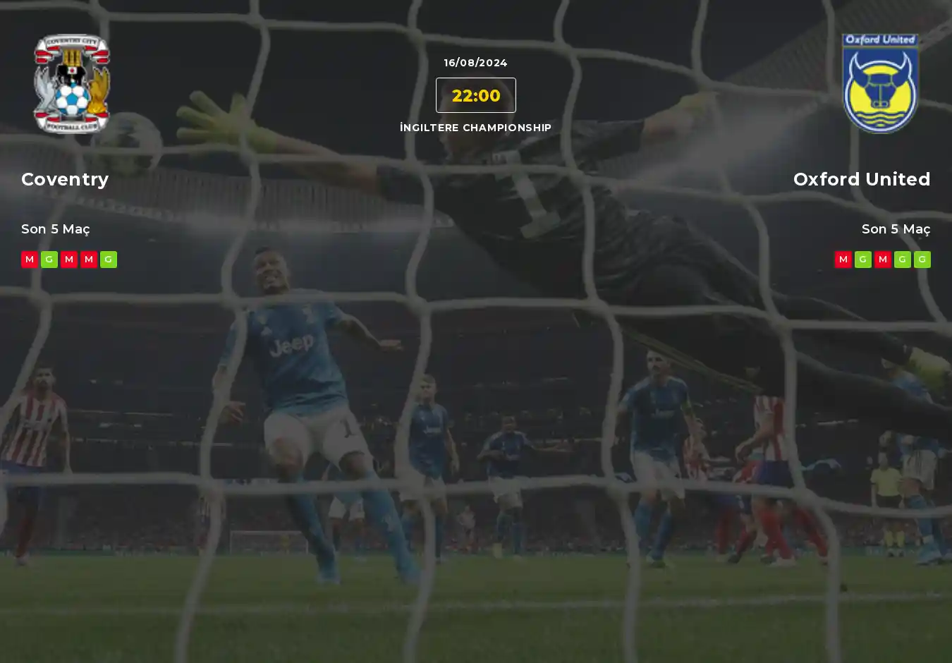 Coventry Oxford United İddaa Maç Tahmini 16 Ağustos 2024