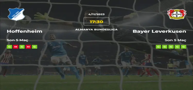 Hoffenheim Bayer Leverkusen İddaa Maç Tahmini 4 Kasım 2023