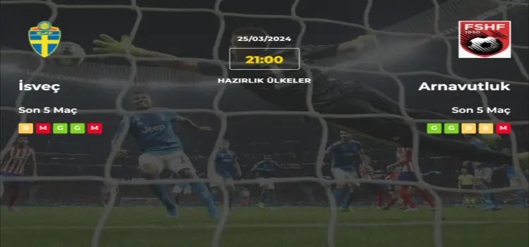 İsveç Arnavutluk İddaa Maç Tahmini 25 Mart 2024