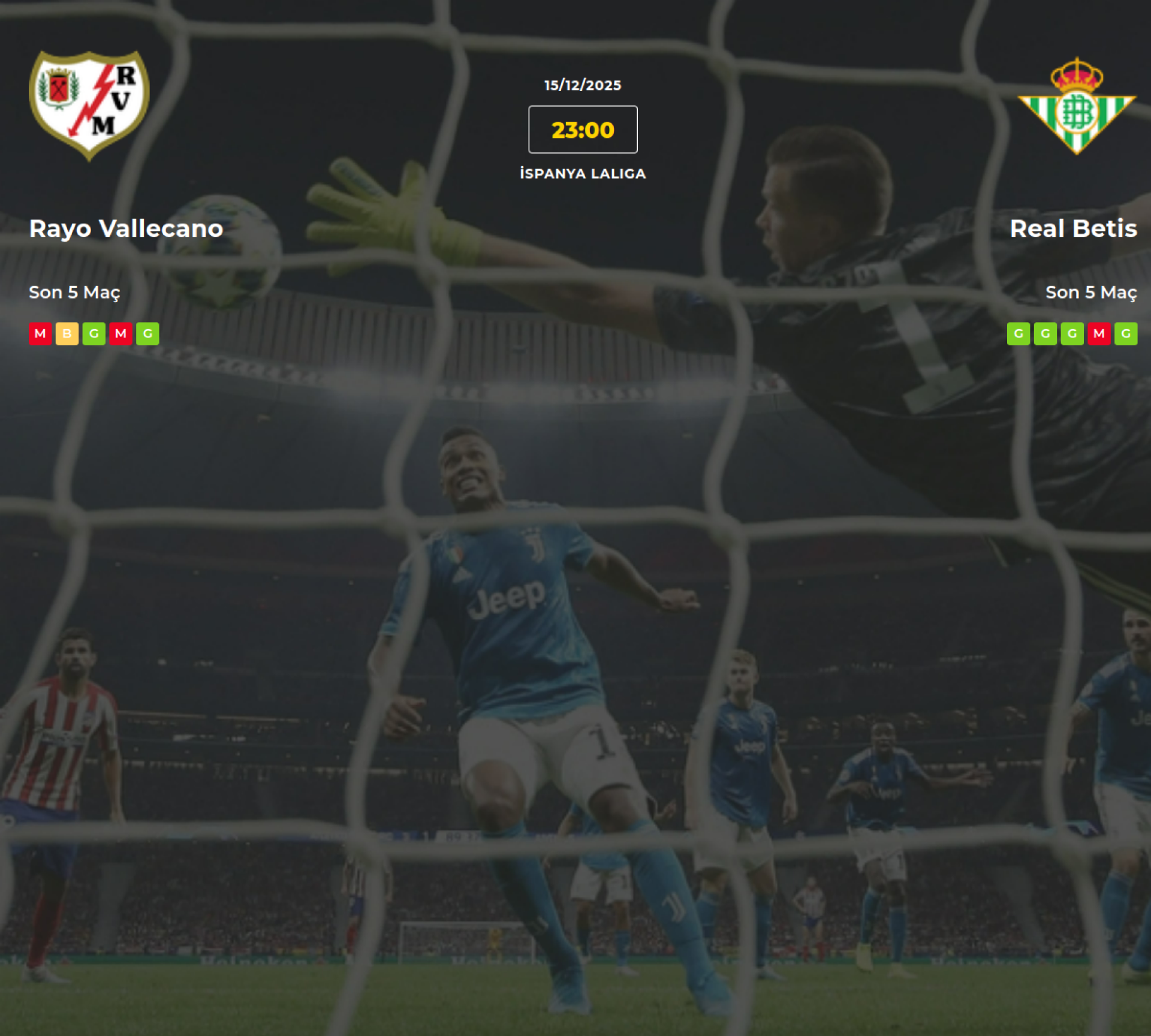 Rayo Vallecano Real Betis İddaa Maç Tahmini 15 Aralık 2025
