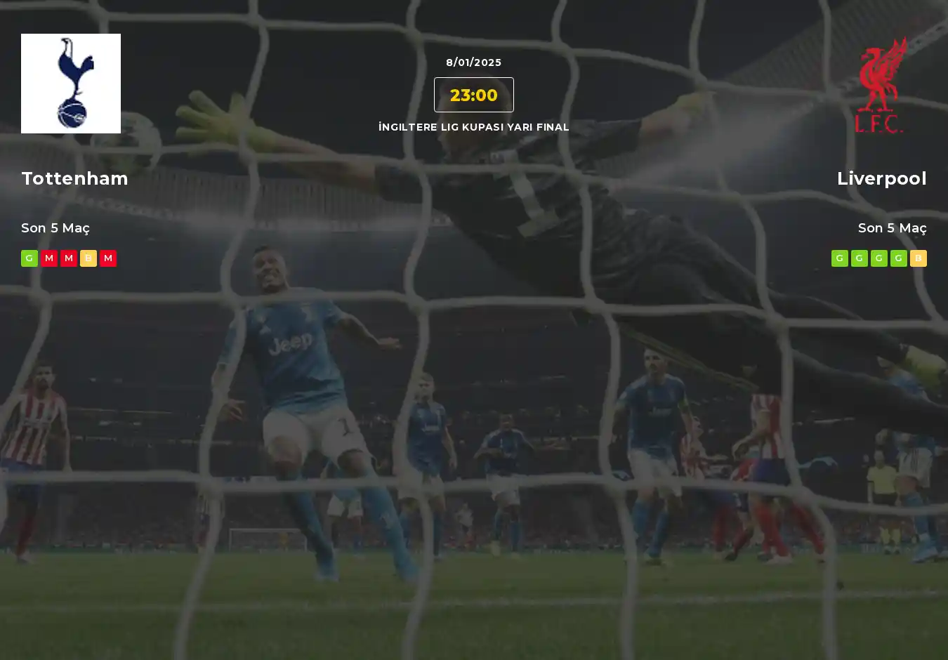 Tottenham Liverpool İddaa Maç Tahmini 08 Ocak 2025