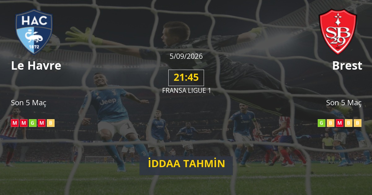 Le Havre Brest İddaa Maç Tahmini 05 Eylül 2026