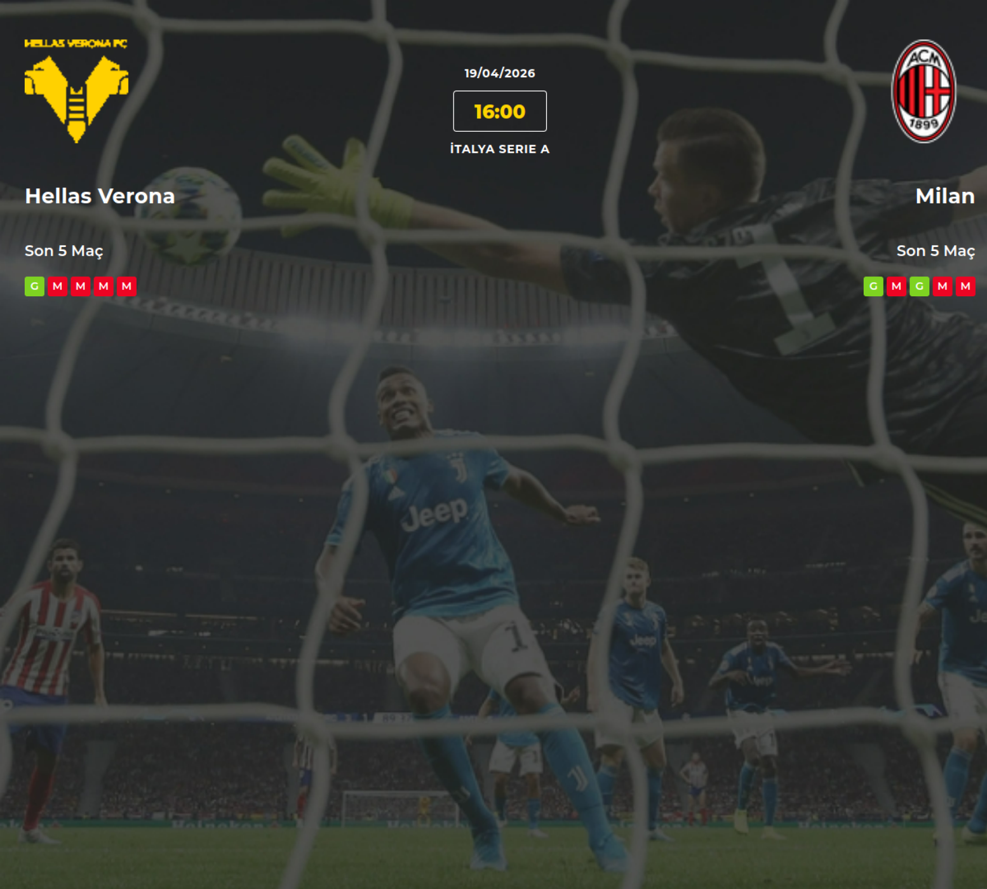 Hellas Verona Milan İddaa Maç Tahmini 19 Nisan 2026