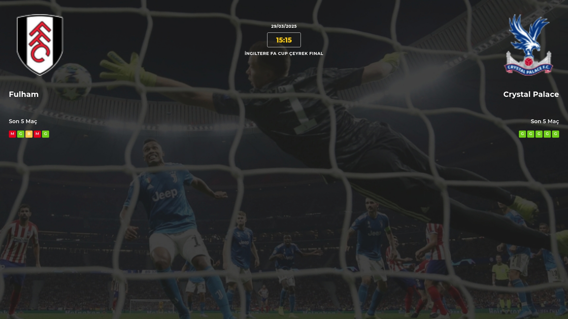 Fulham Crystal Palace İddaa Maç Tahmini 29 Mart 2025