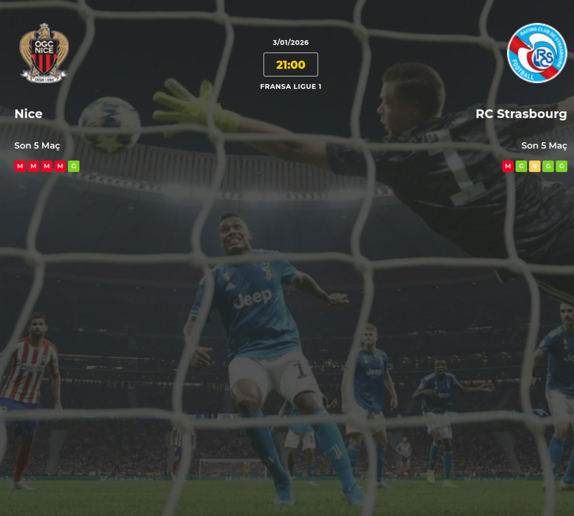 Nice RC Strasbourg İddaa Maç Tahmini 03 Ocak 2026