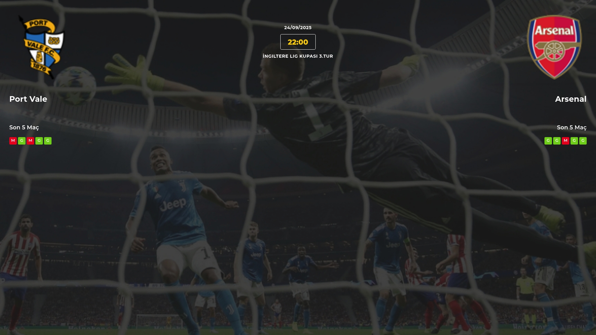 Port Vale Arsenal İddaa Maç Tahmini 24 Eylül 2025