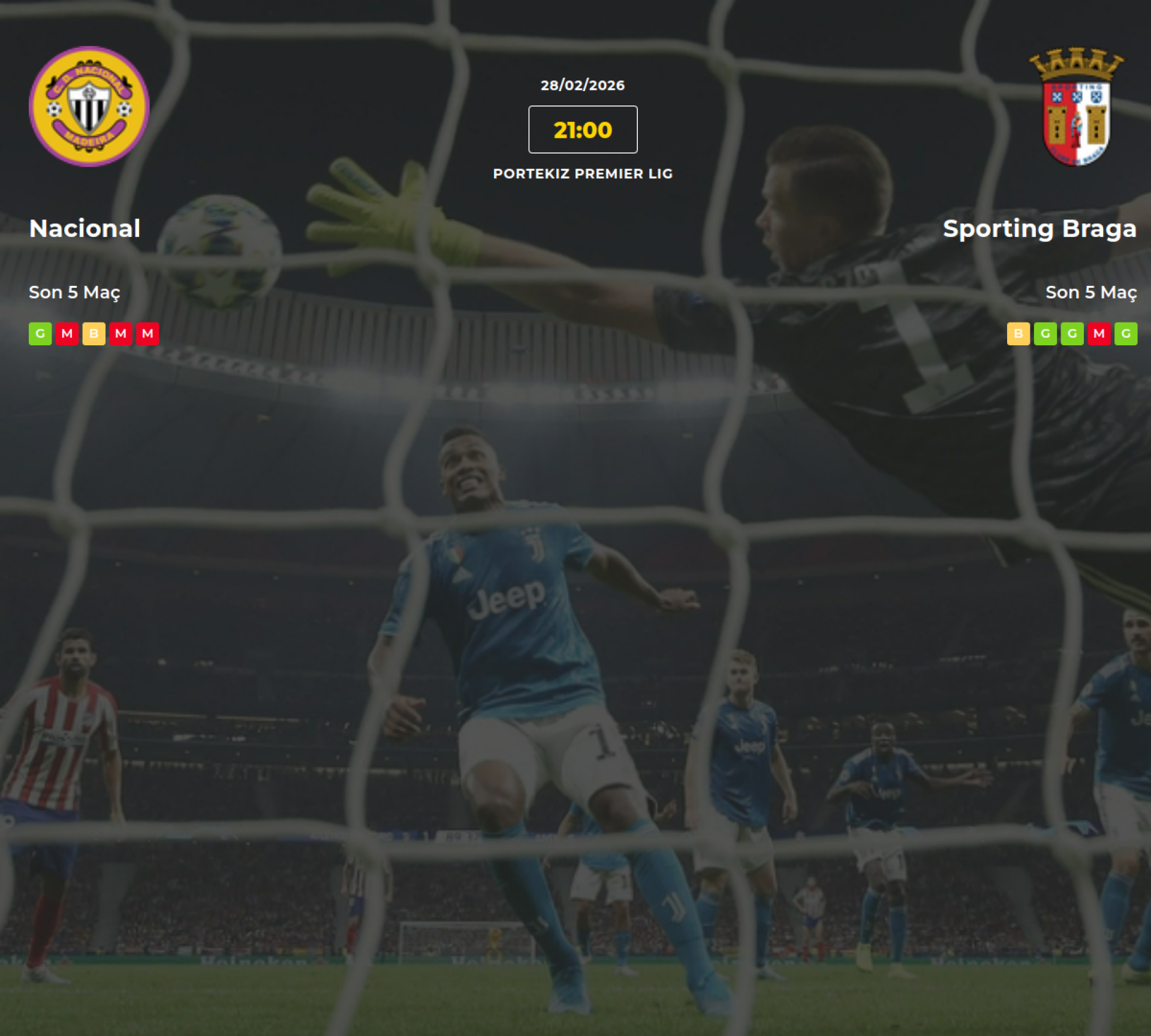 Nacional Sporting Braga İddaa Maç Tahmini 28 Şubat 2026