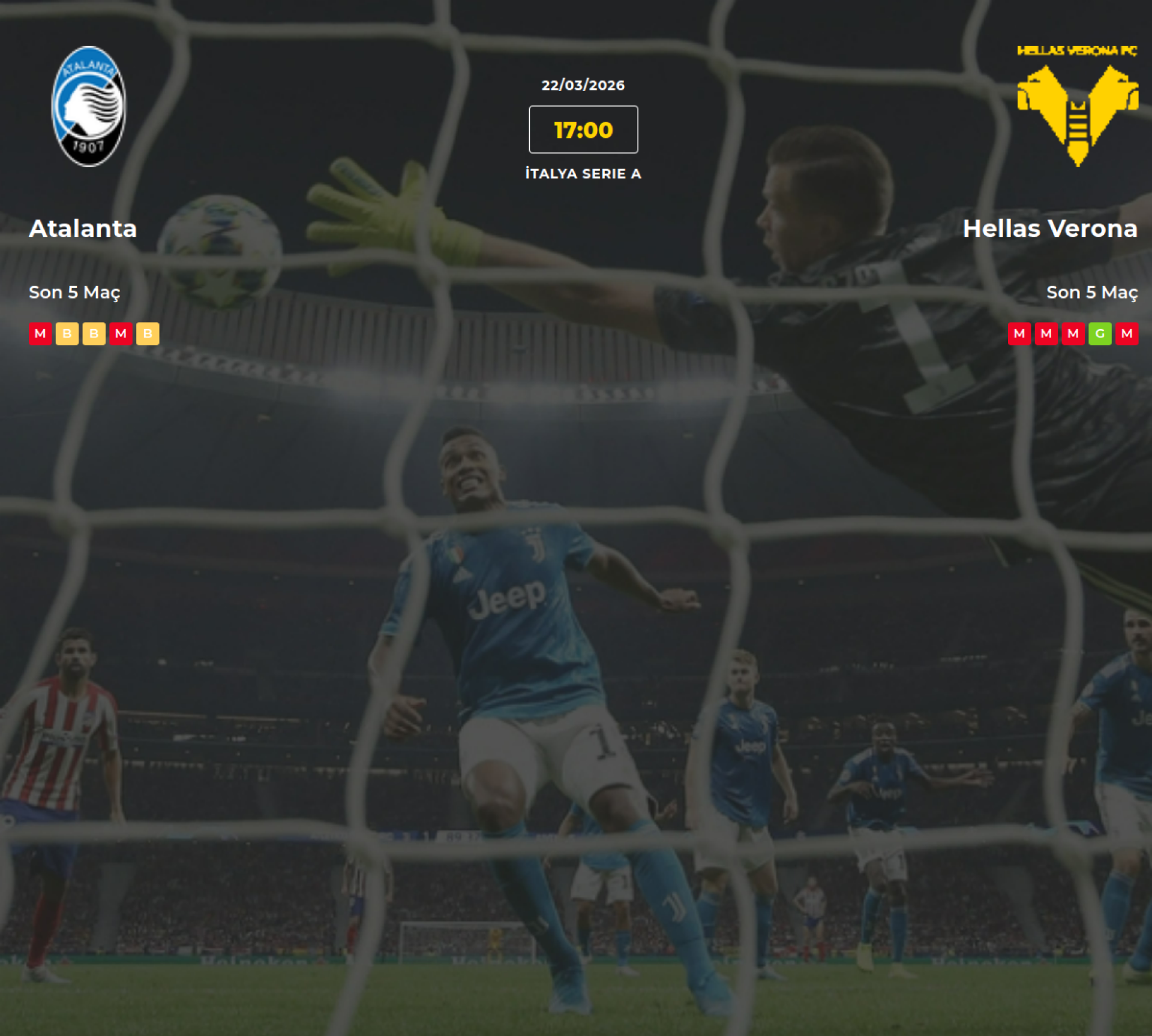 Atalanta Hellas Verona İddaa Maç Tahmini 22 Mart 2026