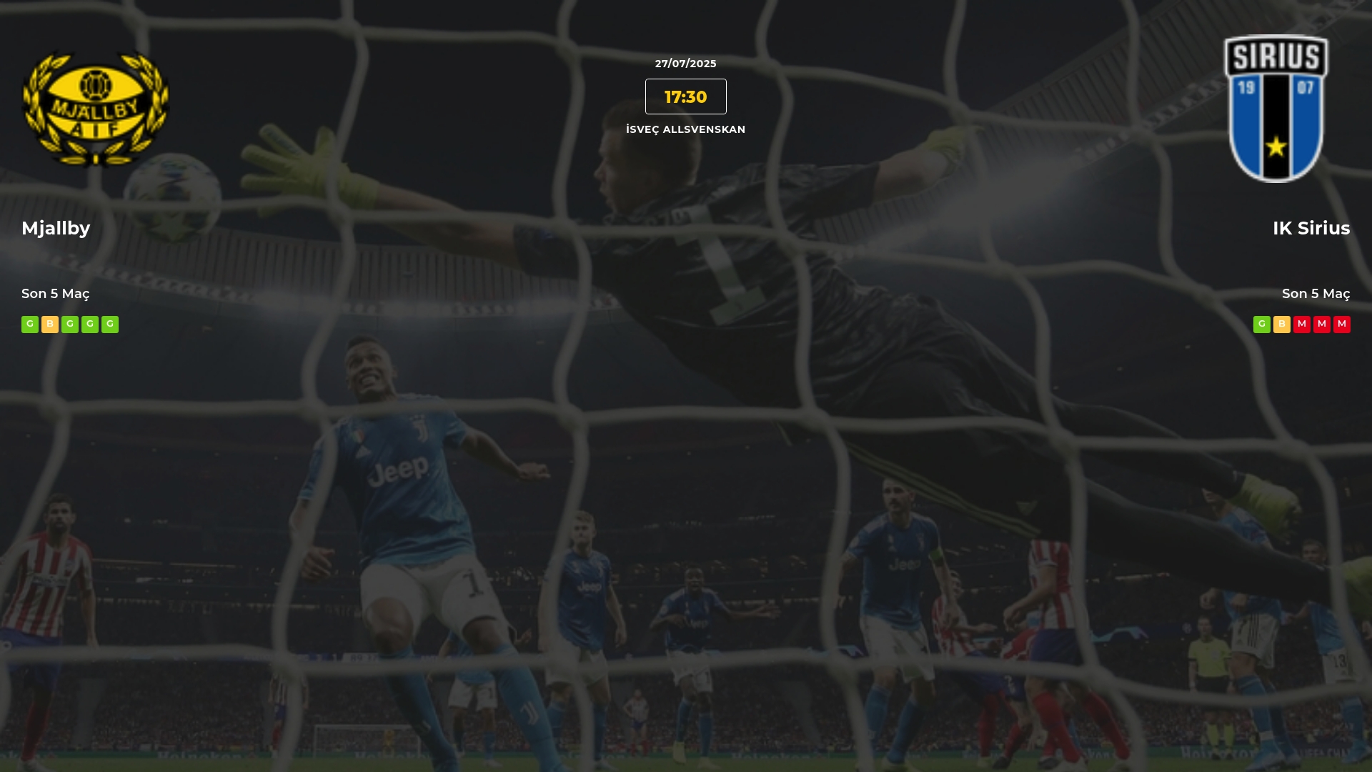 Mjallby IK Sirius İddaa Maç Tahmini 27 Temmuz 2025
