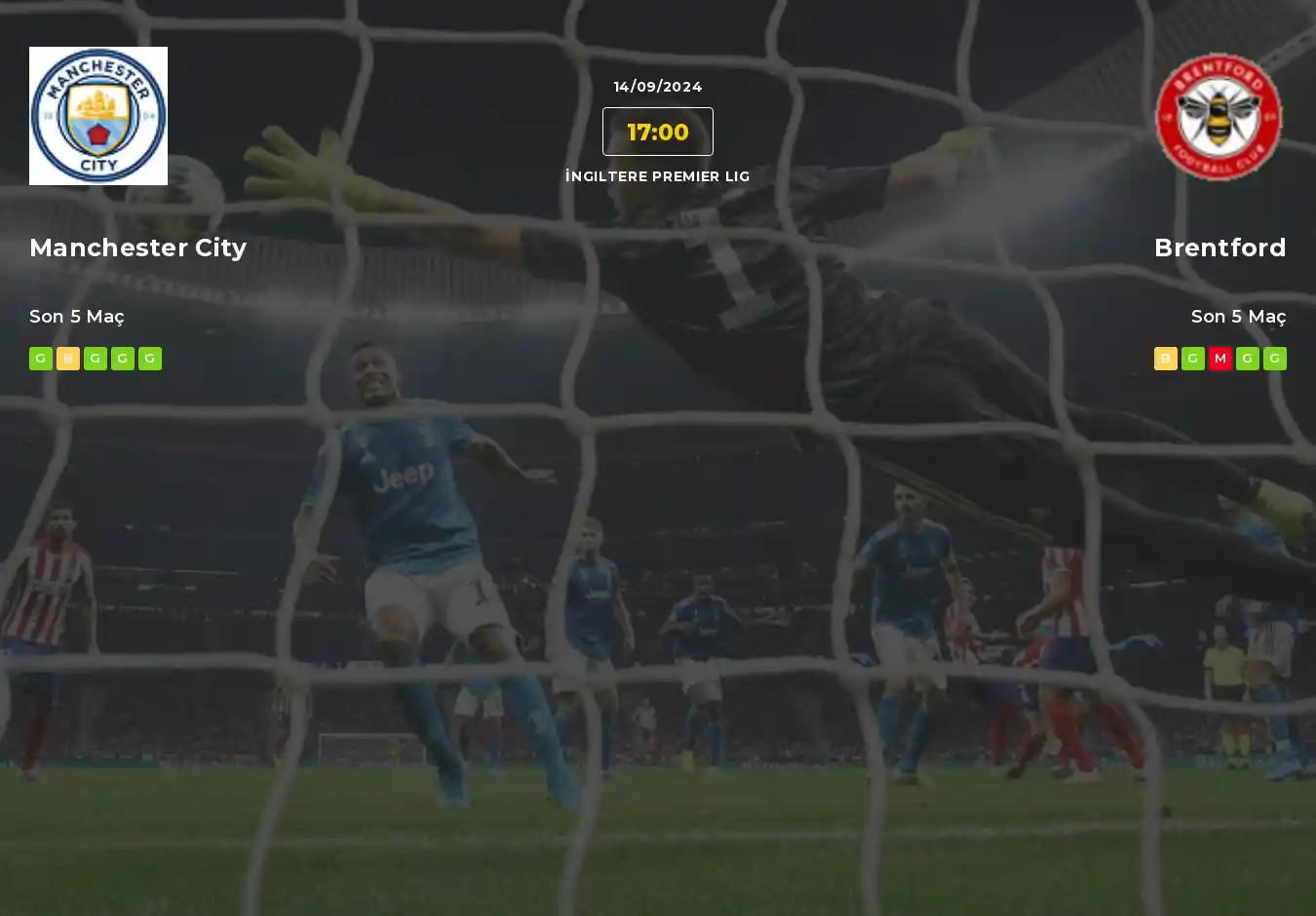 Manchester City Brentford İddaa Maç Tahmini 14 Eylül 2024