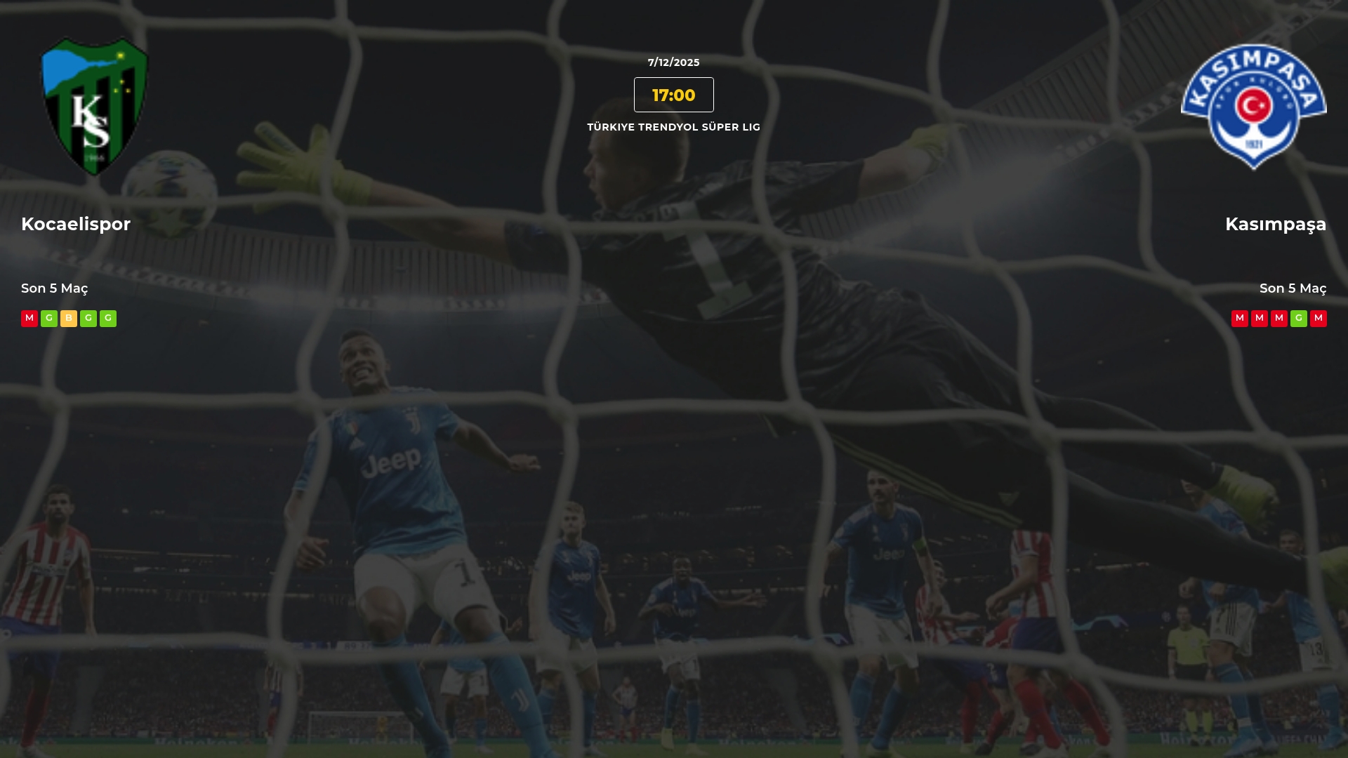 Kocaelispor Kasımpaşa İddaa Maç Tahmini 07 Aralık 2025