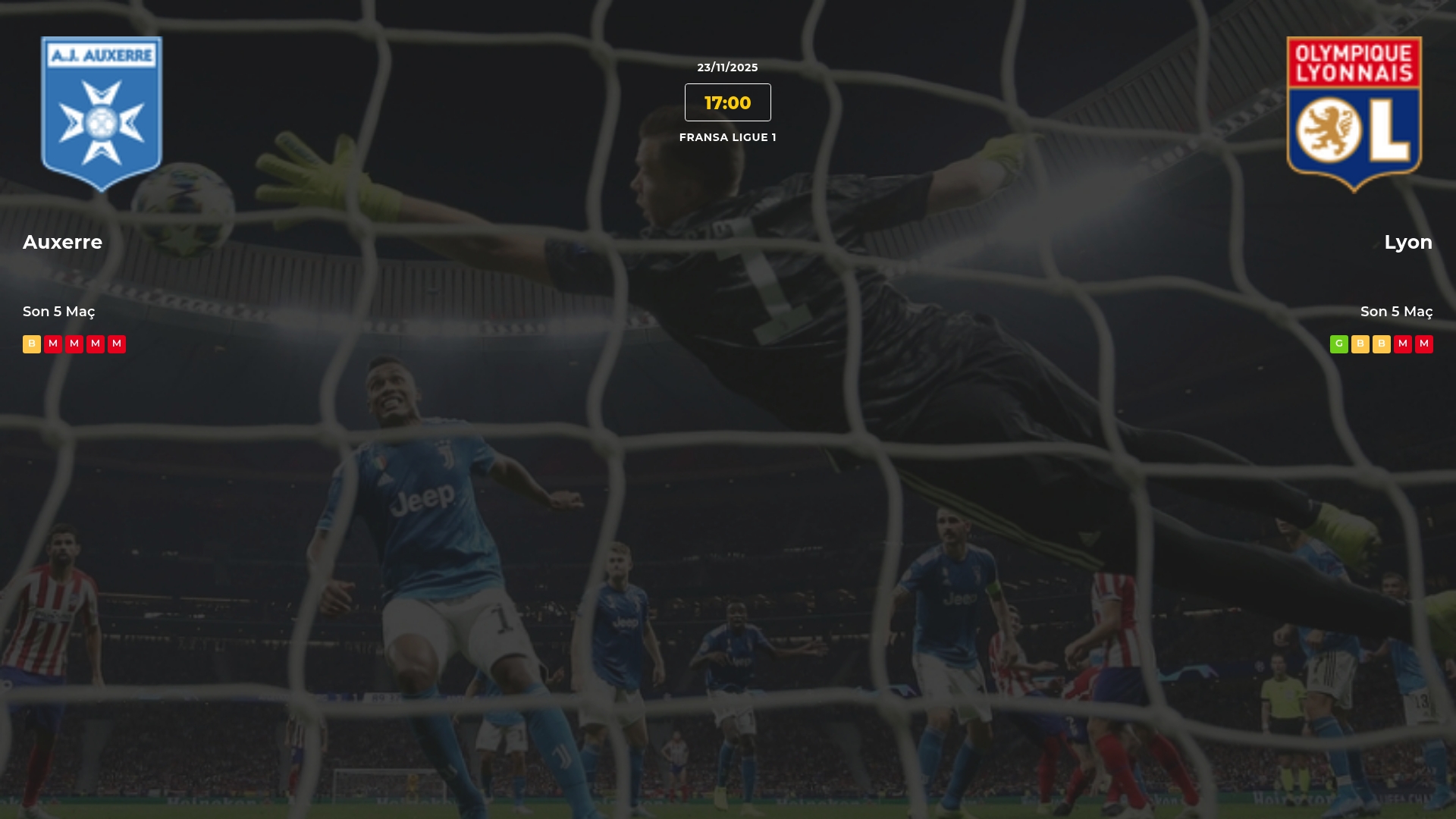 Auxerre Lyon İddaa Maç Tahmini 23 Kasım 2025