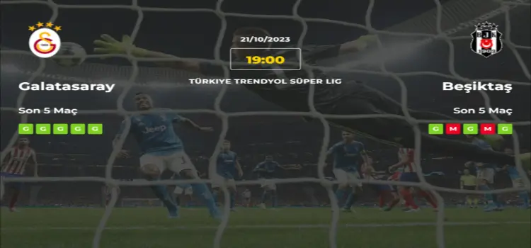 Galatasaray Beşiktaş İddaa Maç Tahmini 21 Ekim 2023