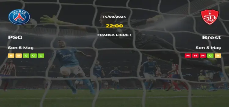 PSG Brest İddaa Maç Tahmini 14 Eylül 2024