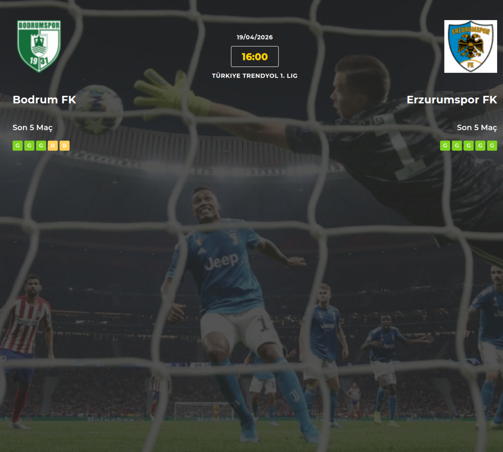 Bodrum FK Erzurumspor FK İddaa Maç Tahmini 19 Nisan 2026