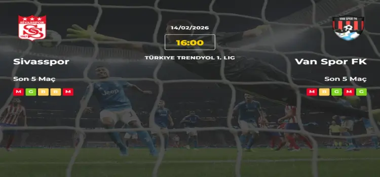 Sivasspor Vanspor İddaa Maç Tahmini 14 Şubat 2026