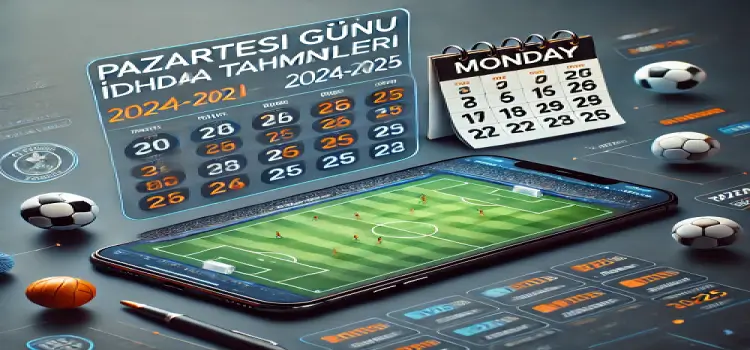 Pazartesi Günü İddaa Tahminleri 2024-2025