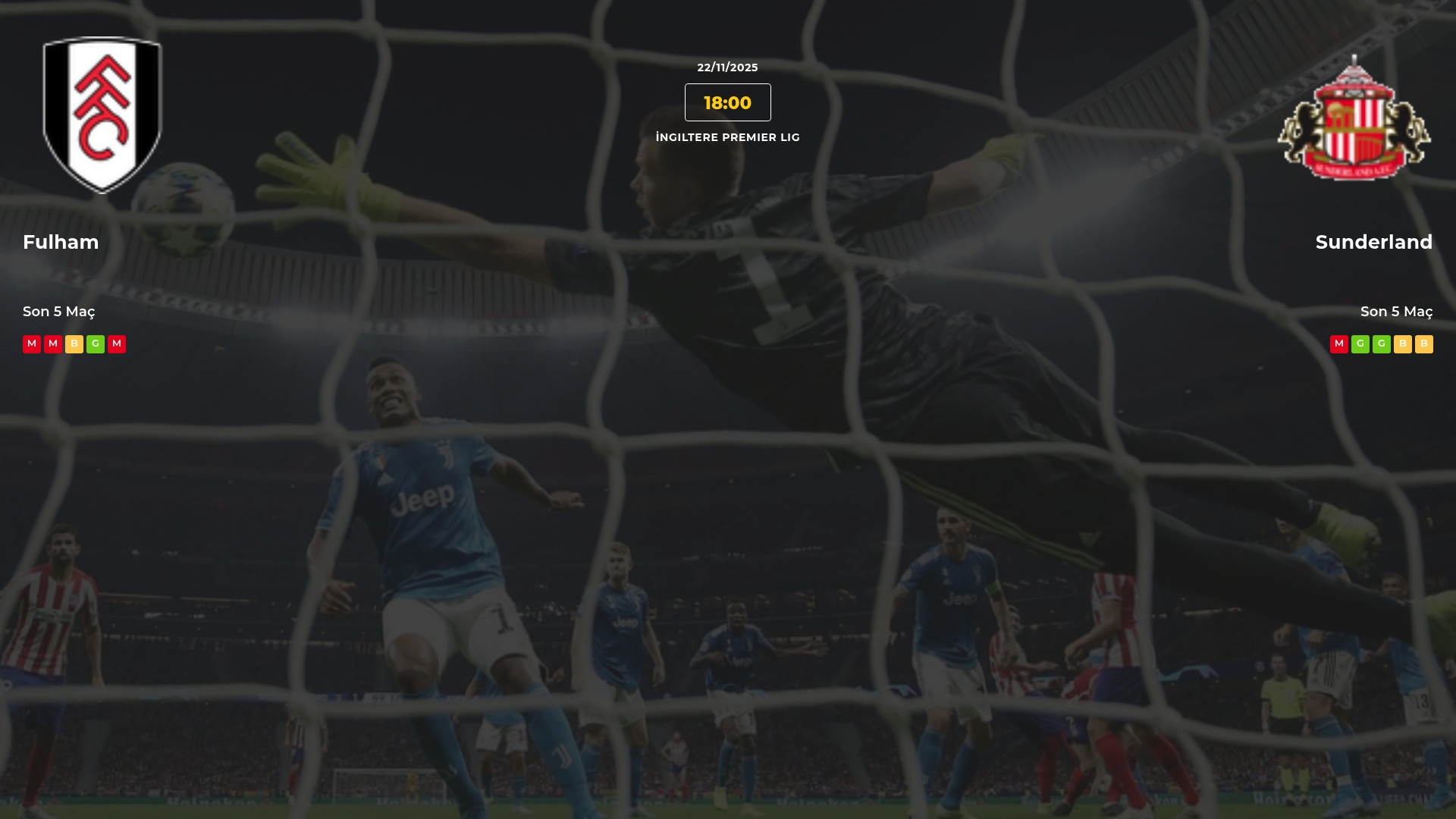 Fulham Sunderland İddaa Maç Tahmini 22 Kasım 2025