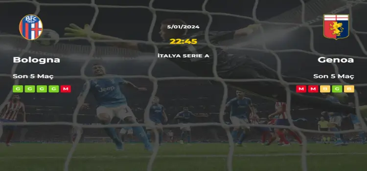 Bologna Genoa İddaa Maç Tahmini 5 Ocak 2024