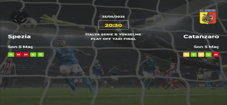 Spezia Catanzaro İddaa Maç Tahmini 25 Mayıs 2025
