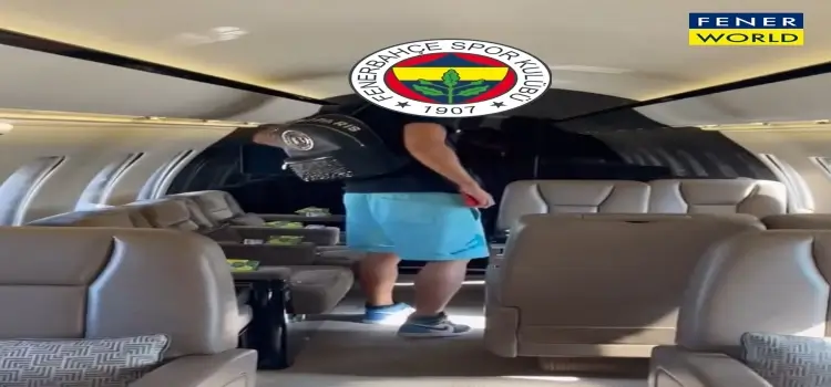 Yıldız futbolcu Fenerbahçe için İstanbul'a geldi!