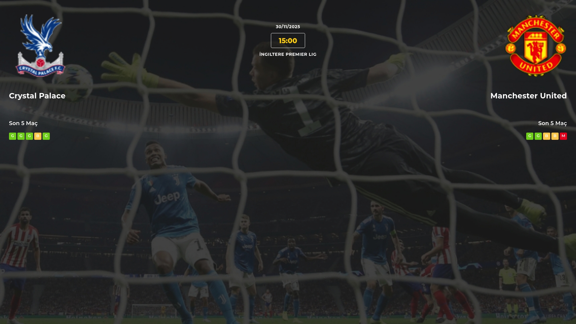 Crystal Palace Manchester United İddaa Maç Tahmini 30 Kasım 2025