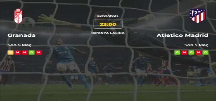 Granada Atletico Madrid İddaa Maç Tahmini 22 Ocak 2024