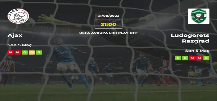 Ajax Ludogorets İddaa Maç Tahmini 31 Ağustos 2023