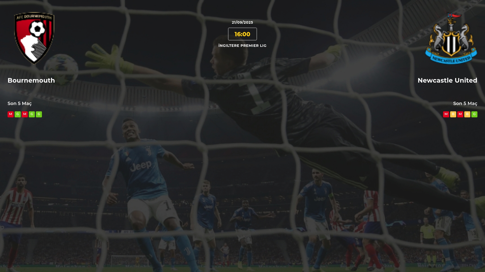 Bournemouth Newcastle United İddaa Maç Tahmini 21 Eylül 2025