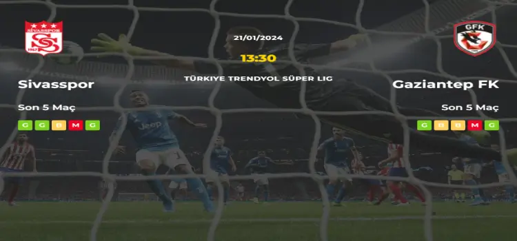 Sivasspor Gaziantep İddaa Maç Tahmini 21 Ocak 2024