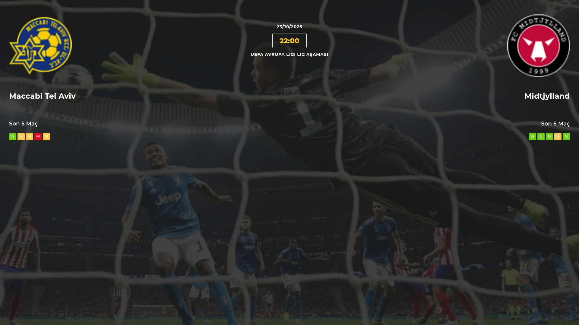 Maccabi Tel Aviv Midtjylland İddaa Maç Tahmini 23 Ekim 2025